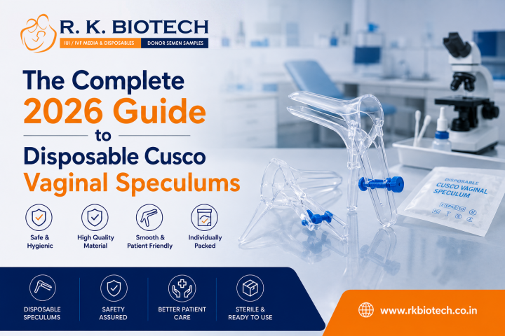 Disposable Cusco vaginal speculums with sterile medical packaging in a professional gynecology clinic setup for 2026 healthcare guide